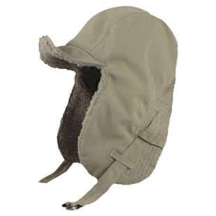 下雪出门纯色加绒雷锋帽子女秋冬韩国休闲情侣冷帽加厚护耳套头帽