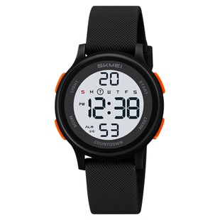 SKMEI时刻美多功能计时电子表学生简约数显运动防水腕表外贸手表