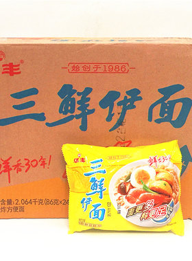 三鲜伊面多口味袋装华丰