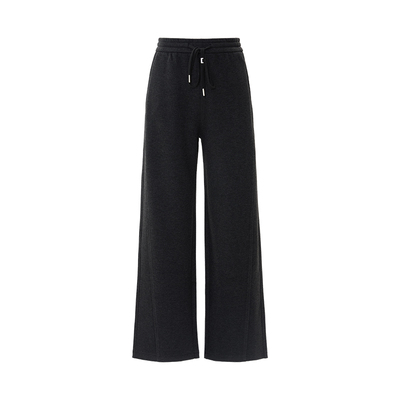 iammix27秋冬加厚松紧腰直筒裤