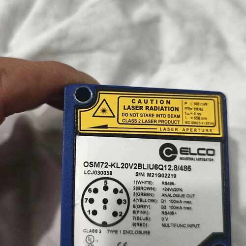 溢价-ELCO激光测距仪 OSM72-KL20V2BLIU6Q12