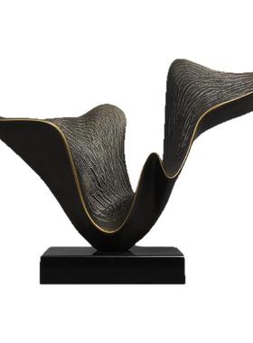 抽象艺术摆件酒店售楼处软装摆件