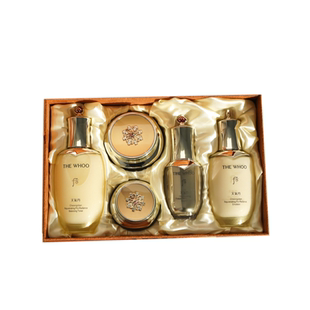 后 天气丹PRO皇后双层套盒韩国WHOO华泫水乳面霜精华眼霜洁面送礼