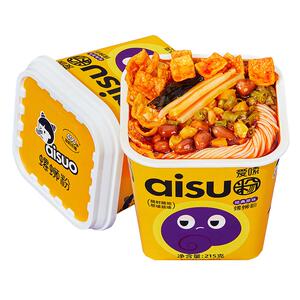 爱嗦冲泡型螺蛳粉柳州正宗方便速食酸辣米粉即食品免煮桶装螺狮粉