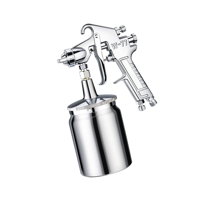 沪工W71气动高雾化喷漆枪上壶