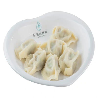 纯素速冻蔬菜早餐水饺子