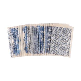 中齐制釉 釉下彩中温贴花纸中温青花贴花纸陶瓷素坯贴画拓印贴纸