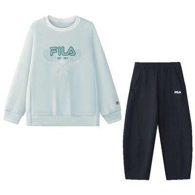 FILA斐乐针织套头衫+长裤