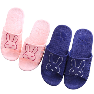 居家卡通凉拖鞋男女夏防滑防臭软厚底酒店浴场浴池美容院超市拖鞋