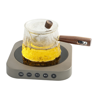 保温电陶炉玻璃煮茶壶小型办公室养生壶茶具套装温茶炉煮茶器高端