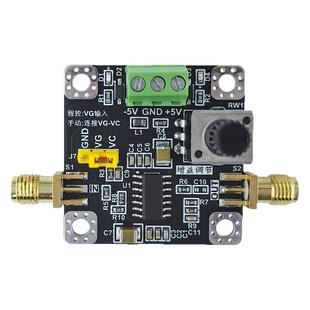 VCA821压控增益放大器模块 VGA程控放大器模块 130M带宽 倍数可调