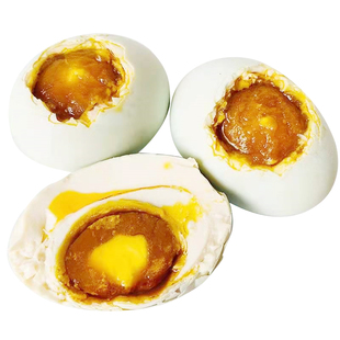 咸鸭蛋非海鸭蛋非烤鸭蛋红心流油特价初产蛋50克开窝蛋头窝蛋