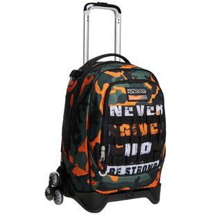 意大利7seven勇敢旅程拉杆书包6轮和2轮可爬楼34升可拆卸双肩背包