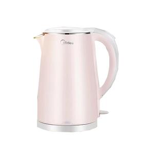 美的电热水壶自动断电家用开水壶304不锈钢办公室烧水壶HJ1705b