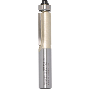 雅登修边刀具木工加长双刃带轴承仿形修边雕刻机切割镂铣刀头0201