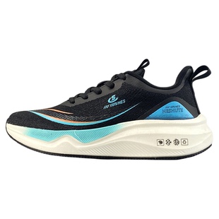 透气超轻贾卡运动跑步鞋2025春秋新款厚底缓震休闲健步男女慢跑鞋