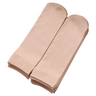 加厚钢丝袜子男女款耐磨防勾丝春秋天肉色加长中筒钢丝袜冬季袜子