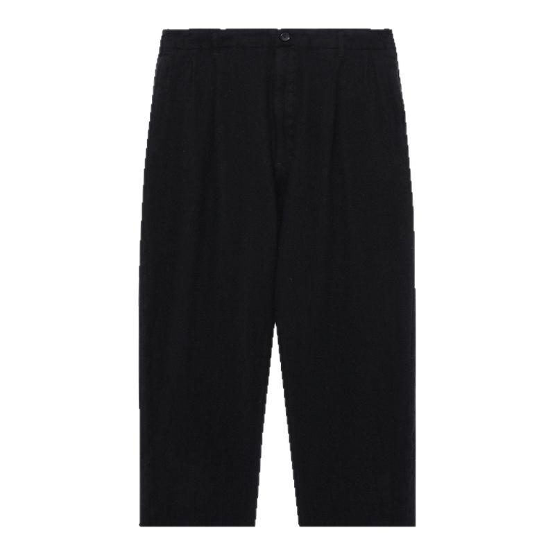 IT CDG COMME des GARCONS SHIRT男装毛呢西裤露踝锥形裤简约通勤