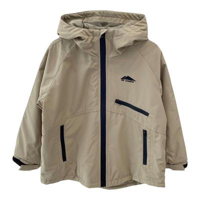 中大童加绒加厚冬季棉服男童保暖连帽冲锋衣宝宝洋气防风抗寒棉衣