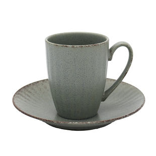 日本进口美浓烧复古盘子家用陶瓷盘饭碗菜盘碟子哥特风格做旧面盘