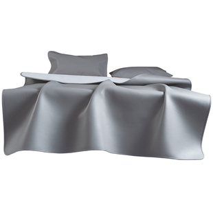 塔山牛皮凉席头层水牛皮纯真皮席子皮凉席高端软席免洗可擦易打理