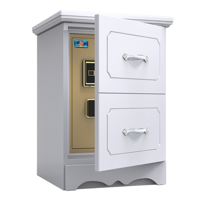 虎牌内置隐藏式卧室床头保险柜箱