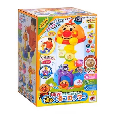 日本万代面包超人音乐滚球7个月+