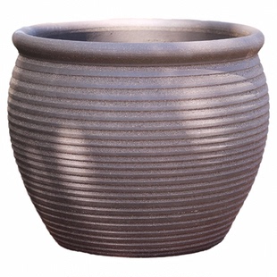 无釉紫砂陶土透气三角梅黑陶花盆大号高温土陶罐月季绣球多肉花盆