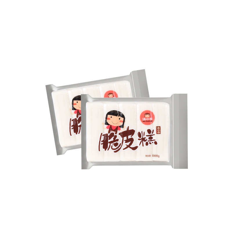 网红脆皮年糕片小吃专用商用烧烤煎炒年糕条火锅食材街头小吃整箱