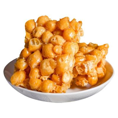 脆硬沙琪玛独立小包装老式黄豆酥