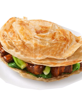 金粨粒台湾手抓饼皮面饼早餐冷冻