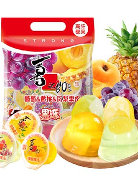 喜之郎果味对撞果冻520g