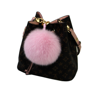 超大15CM狐狸毛球包包挂件女百搭可爱毛绒球皮草背包挂饰车钥匙扣