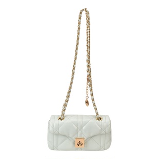 小香风包包女式2026新款高级感精致红色单肩腋下包链条斜挎小方包