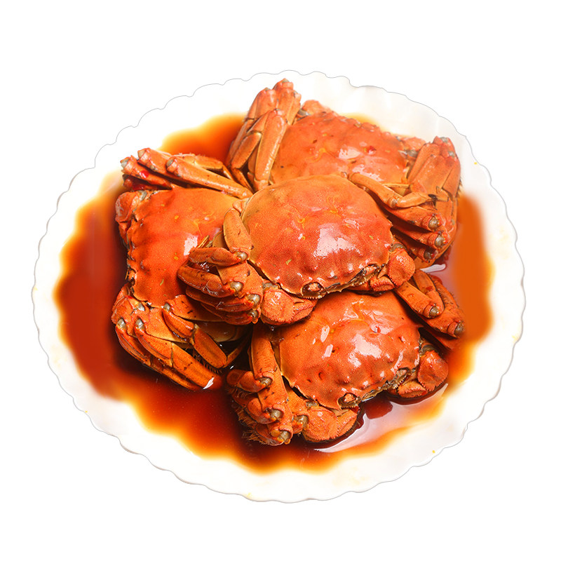 【蟹湘印】花雕熟醉蟹螃蟹即食呛蟹类制品