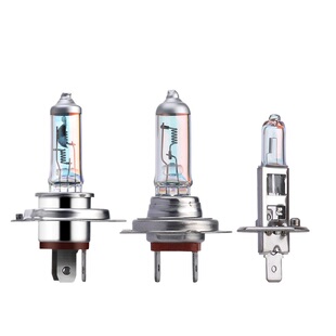 汽车灯泡原车氙气灯泡卤素灯12V24伏H1H3H7H4远光灯近光灯超白光