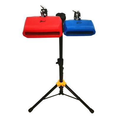 TUTN牛铃塑料梆子木鱼支架小打