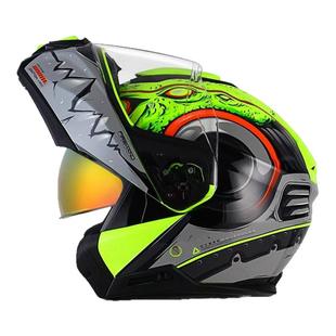 清仓GSB电动车头盔男双镜片揭面四季骑行摩旅全覆式362全盔女