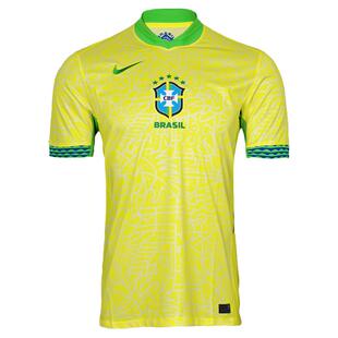 天朗足球耐克2024美洲杯巴西主场球迷版球衣短袖足球服FJ4284-706