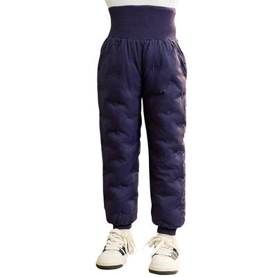 罗蒙儿童羽绒裤男童加厚保暖