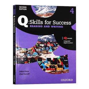 牛津学术英语成功系列读写教材4级 英文原版 Oxford Q Skills for Success Reading and Writing 4 英文版进口原版书籍 OUP Oxford