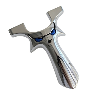 火狼正品恶魔四代龙齿镜面630不锈钢弹弓户外扁皮大威力成人玩具