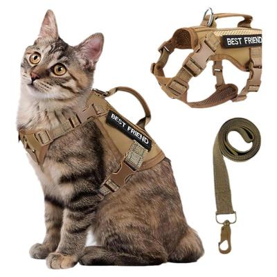 猫咪牵引绳防挣脱可调节外出专用