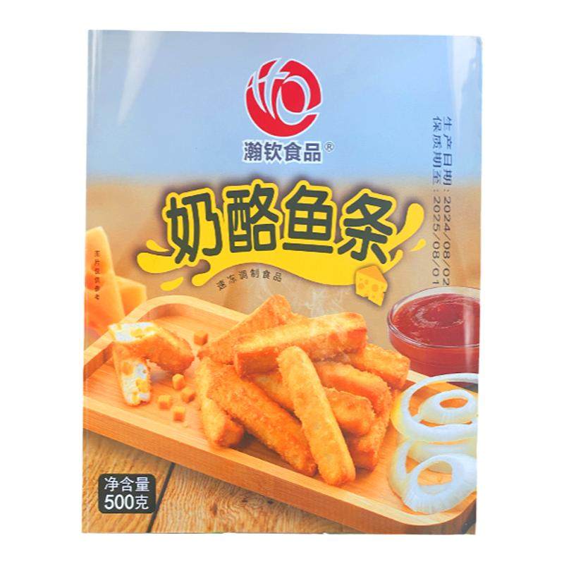 瀚钦奶酪鱼条火锅店同款芝士夹心鱼柳条商用日式餐厅料理小吃点心