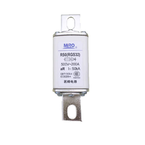 MRO茗熔熔断器RGS32 RS0-200 RS3-200快速熔断器保险丝保险管熔芯