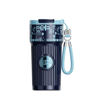 PEPSI百事口袋保温保冷咖啡杯水杯女生高颜值吸管水杯子新款