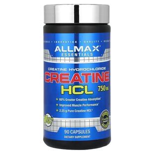 ALLMAX盐酸肌酸优化肌肉性能健身运动肌肉耐力锻炼力量帮助肌酸修