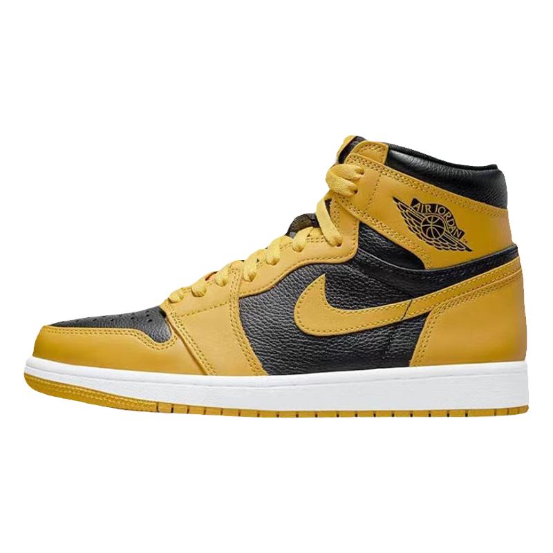 牛哄哄 Air Jordan 1 High OG Pollen GS武当黑黄撞色575441-701