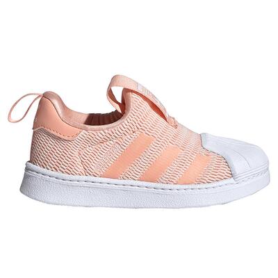 Adidas/阿迪达斯正品 夏季三叶草贝壳头小童经典运动鞋EF6647