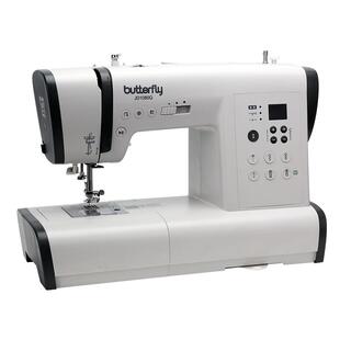 蝴蝶牌JD1080/1197/S100家用多功能台式电子缝纫机德国杜克普联名